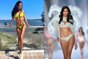 „Victoria's Secret“ modelis Kelly Gale apkaltinta pasididinusi krūtinę: šovė atgal