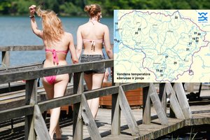 Prieš skubant prie ežerų ir jūros – specialistų perspėjimas