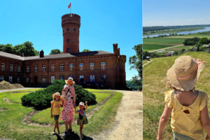 Su trimis vaikais keliaujanti mama dalijasi Panemunės kelio maršrutu, kuris patiks ir mažiesiems