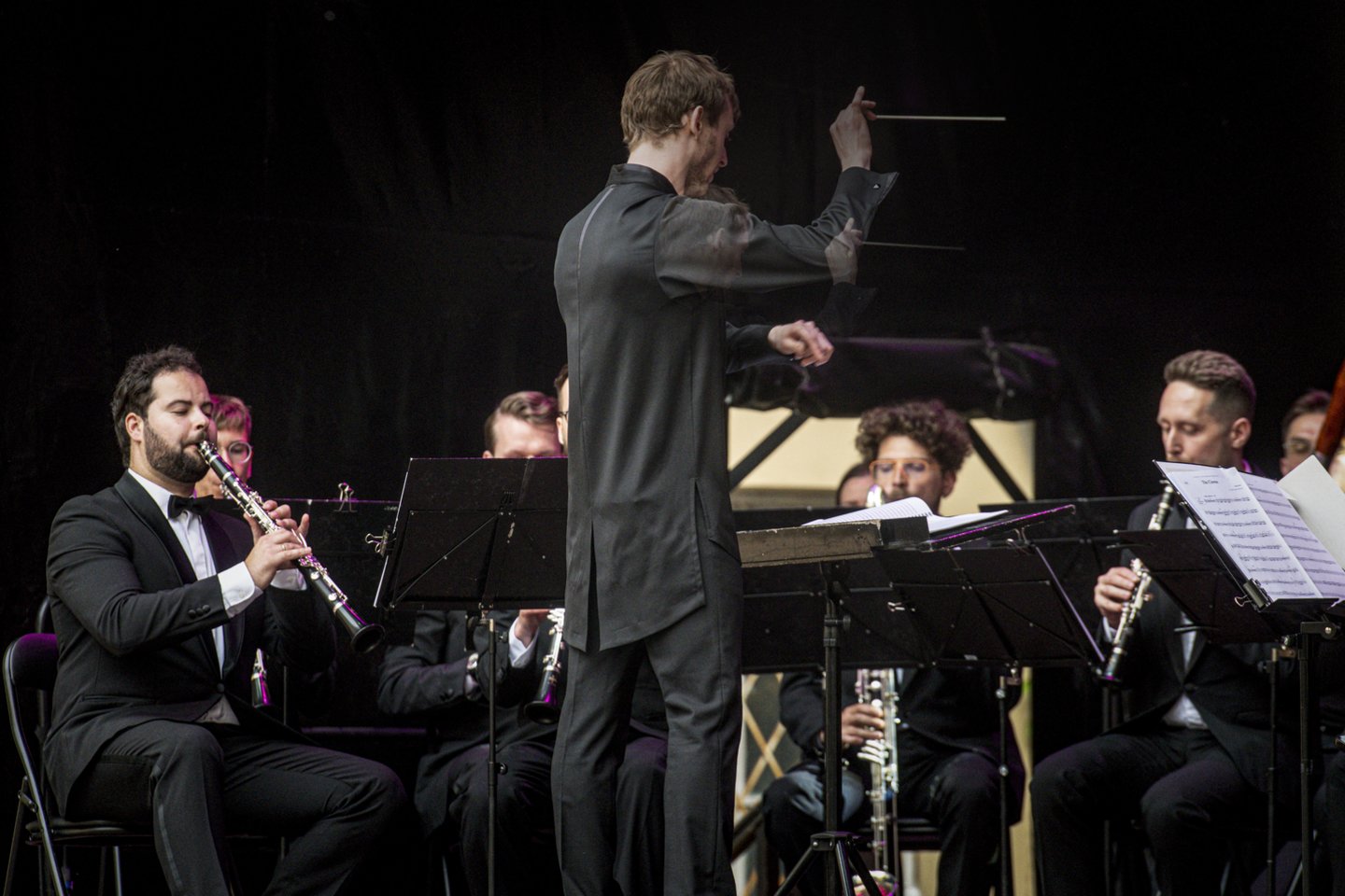 "Trimito" orkestras parengė N.Rotos kūrinių programą.<br> D.Matvejevo nuotr.