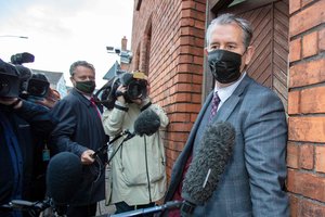 Šiaurės Airijos junionistų vadovas atsistatydino tuojau po pirmojo ministro paskyrimo