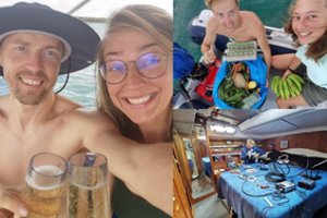 Daugiau nei metus lietuvaičiai su jachta plaukia aplink pasaulį: pora atvirai papasakojo, ką teko patirti