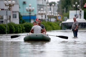 Ciklono nusiaubto Krymo vadovas prašys V. Putino pagalbos