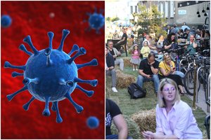 Pateikė daugiau žinių apie naujausius 2 užsikrėtimus Delta atmainos koronavirusu Lietuvoje