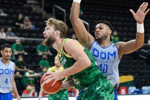 Varžovus dėjimais vaišinęs D. Sabonis įvertino pirmąją rinktinės pergalę