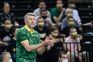 Iškart į rungtynių sūkurį įšokęs D. Maskoliūnas – apie D. Sabonio ir J. Valančiūno vaidmenį bei M. Kalniečio klausimą