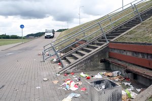 Atviros šiukšliadėžės Kaune tampa gamtos teršimo šaltiniu, tačiau savivaldybei svarbiau kas kita