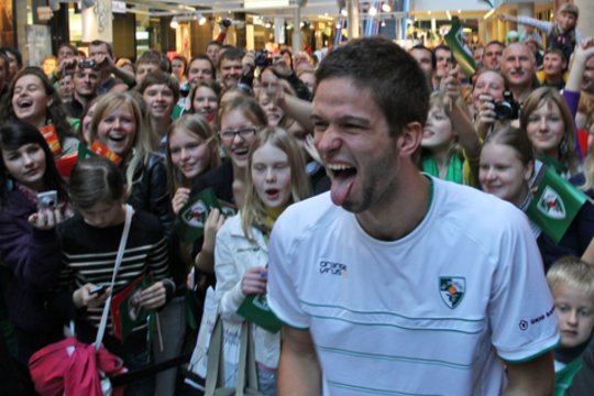 Manto Kalniečio sugrįžimui į Kauną – geriausi epizodai su „Žalgirio“ marškinėliais