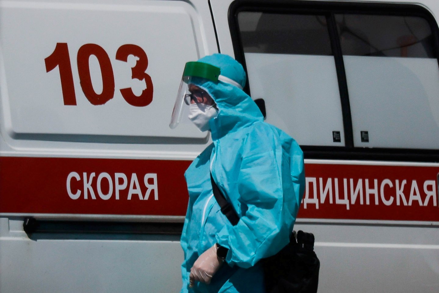 Koronavirusas Rusijoje.<br>Reuters/Scanpix nuotr.