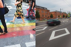 Kaunas nelinkęs atsisakyti rombų: jei reikės, bauda bus sumokėta, bet pėstieji taip bus saugomi ir toliau