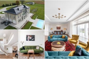 Sūnus į gyvenimą išleidusi verslininkų pora įkurtuves atšventė įspūdinguose namuose – naujame dvare šalia Nevėžio 