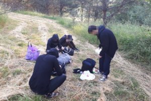 Pasienyje sulaikyti dar 4 migrantai, iš viso šiemet jų sučiupta daugiau nei 500