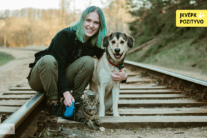 Šuns arba katės norėjusi Giedrė svajonę išpildė su kaupu: padėjo atrasti antrą pusę