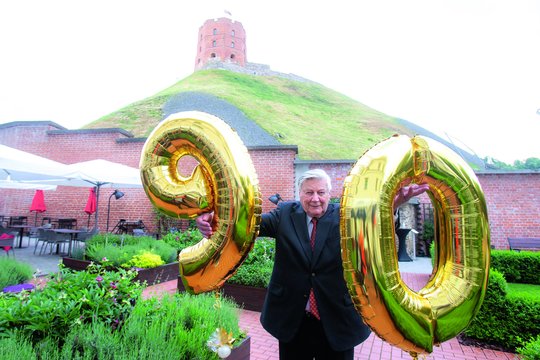 Raimundo Mieželio svajonė – atšvęsti ir 100-ąjį gimtadienį prie Gedimino pilies