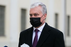 Lietuvos prezidentas sako, kad ES atkreipė dėmesį į nelegalios migracijos srautus iš Baltarusijos