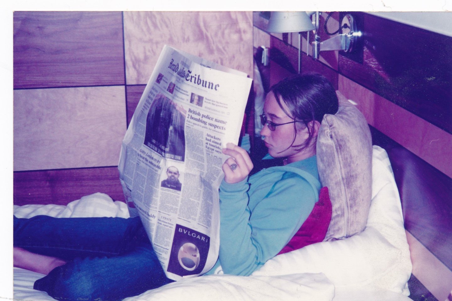 A.Januta nuo vaikystės mėgsta skaityti laikraščius.<br>Nuotr. iš asmeninio archyvo 