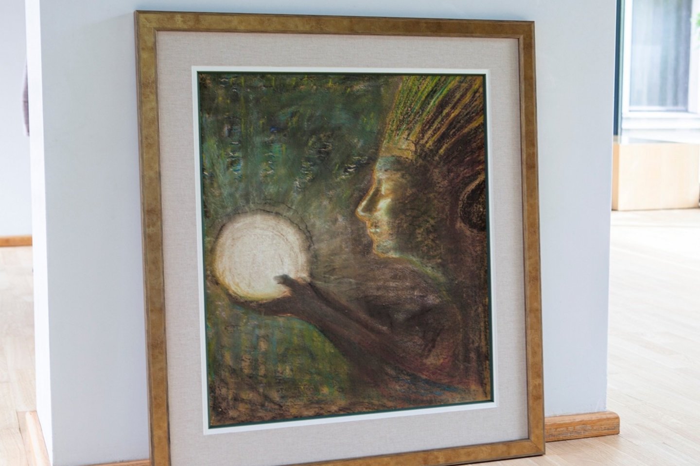 Nacionalinio M.K.Čiurlionio dailės muziejaus lankytojų laukia prizas – paveikslo „Bičiulystė“ reprodukcija.