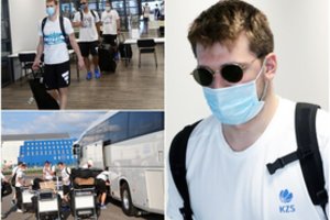 Krepšinio burbulas kaista: į Kauną atvyko Lietuvai skaudų planą turintis Luka Dončičius