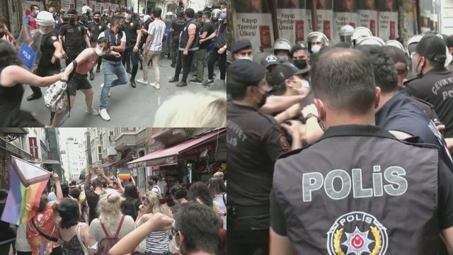 Policija išvaikė Stambule vykusias LGBT eitynes: nebuvo suteiktas leidimas