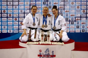 Europos čempionato pradžioje – auksas ir trys sidabro medaliai