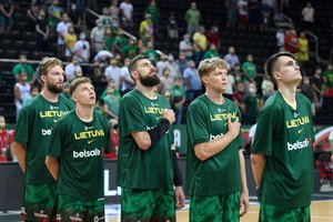 D. Maskoliūnas atsisveikino su dviem žaidėjais: paaiškėjo galutinis Lietuvos rinktinės dvyliktukas