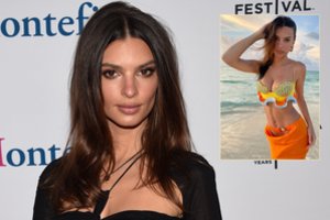 Emily Ratajkowski demonstravo nepriekaištingą įvazdį ir figūrą: gerbėjai ją lygino su undine