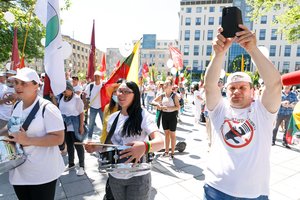 „Šeimos gynimo maršo“ organizatoriai skelbia įkūrę asociaciją, rudenį planuojamas naujas protestas