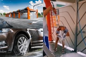 Mergina ryžosi išsitrinkti galvą automobilių plovykloje – paaiškino, kodėl taip padarė