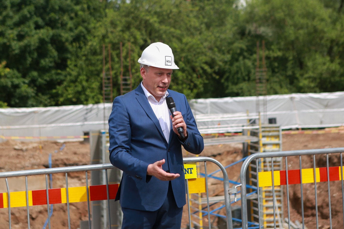  Statybos darbus ketinama užbaigti iki 2022-ųjų pabaigos.<br> G.Bitvinsko nuotr.