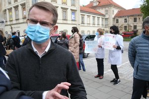 A. Dulkys pasakė, kodėl nusprendė atšaukti Šiaulių ligoninės vadovą – svarbūs keli veiksniai