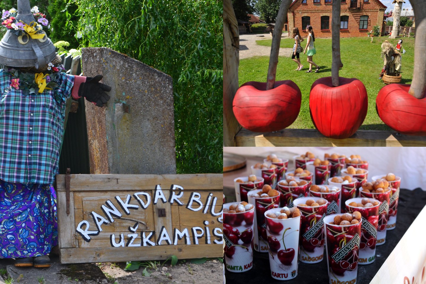 Žagarės vyšnių festivalio „Visiems, kas su mumis“ renginiai vyks liepos 15-18 d.<br> Lrytas.lt koliažas