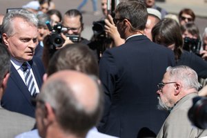 G. Nausėda V. Landsbergį laiko prezidentu: įtarimų kelia tik pasirinkta iniciatyvos forma