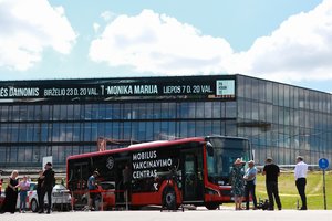 Krepšinio aistruoliai galės pasiskiepyti pakeliui į rungtynes „Žalgirio“ arenoje 