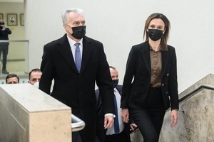 V. Čmilytė-Nielsen apie santykį tarp Prezidentūros ir valdančiųjų: išsigrynino tam tikros vertybinės skirtys