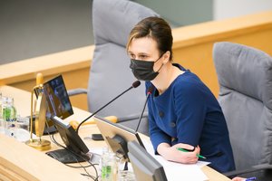 V. Čmilytė-Nielsen: sesija buvo nuspalvinta pandeminio laikotarpio aktualijomis