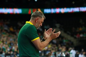 Rinktinės gynyba pasidžiaugęs D. Maskoliūnas žvelgė į ateitį: „Dabar bus žymiai talentingesni varžovai“