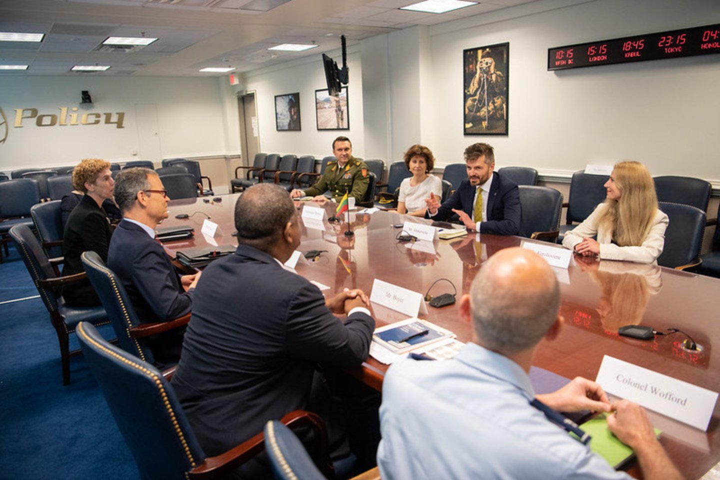  Krašto apsaugos viceministras: JAV karių buvimas – esminis atgrasymo ramstis.<br> JAV Gynybos departamento nuotr.