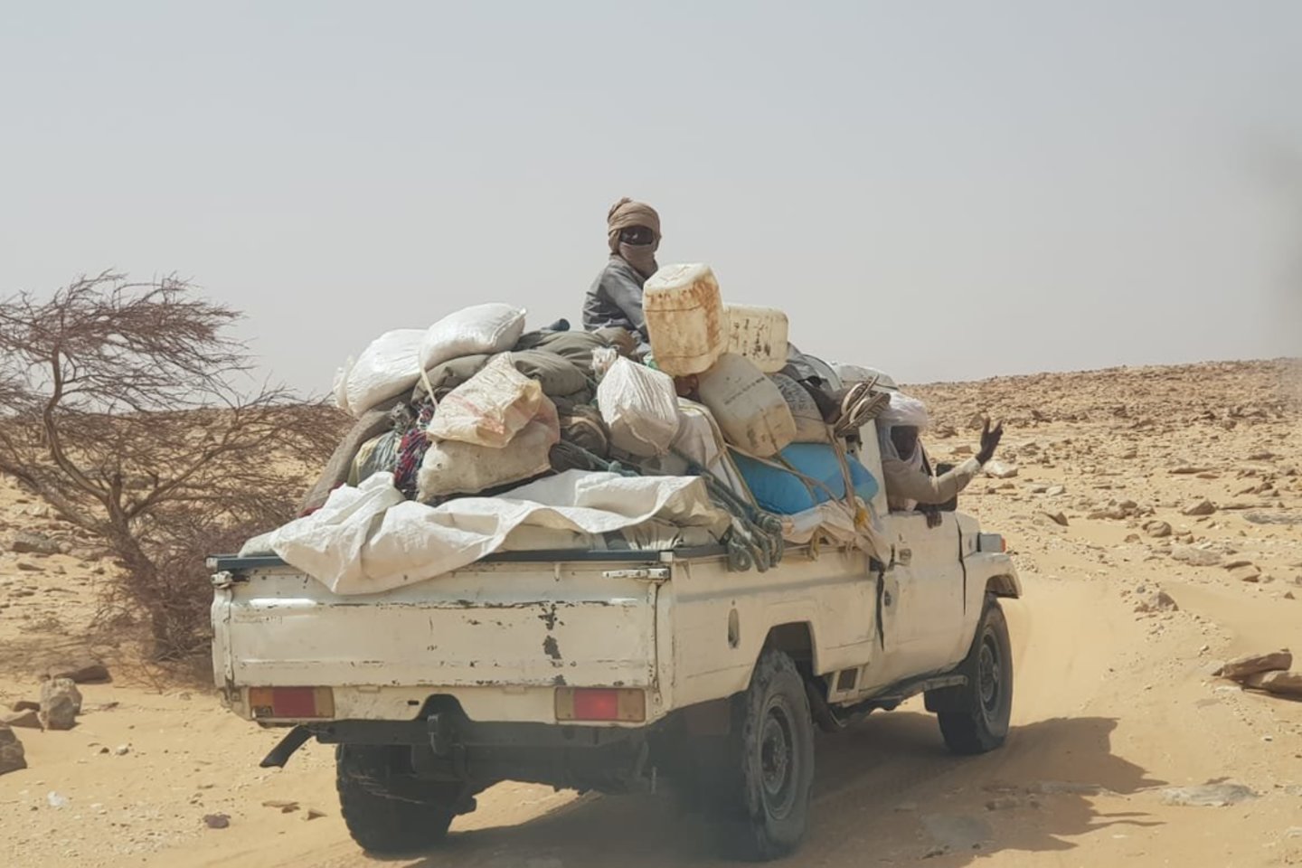 Dešimt keliautojų po autoritarinį Čadą buvo sulaikyti taip ir nepasiekę galutinio maršruto taško.<br>Asmeninio albumo nuotr.