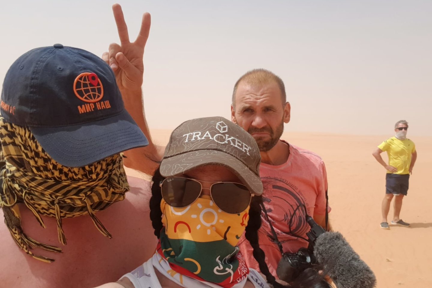 Kaunietė verslininkė po Čadą keliavo su Rusijos ekspedicijos „Pasaulis mūsų“ komanda – M.Dubckienė ten buvo vienintelė ES pilietė.<br>Asmeninio albumo nuotr.