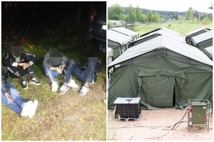 VSAT dėl neteisėtų migrantų srautų siūlo skelbti ekstremaliąją situaciją