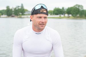 Lietuvos baidarių ir kanojų irklavimo čempionate buvę bendražygiai tapo konkurentais