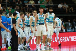 Slovėnija laukia istorinės krepšinio dienos: „Nuo penkių žiedų rojaus skiria tik Lietuva“