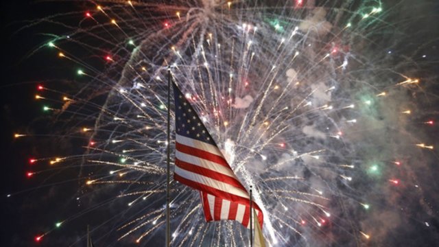 JAV griausmingai atšventė Nepriklausomybės dieną: pasigrožėkite reginiu