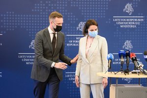 URM akreditavo Baltarusių demokratinę atstovybę: S. Cichanouskajos komandai suteiktas oficialus statusas