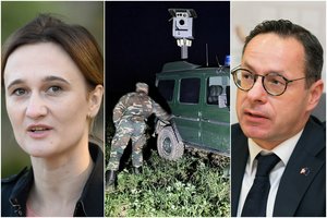 Plūstant migrantams, įvertino sankcijų Baltarusijai švelninimo galimybę: negalime pasiduoti spaudimui