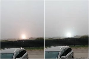 Kretingoje užfiksavo neįtikėtiną vaizdą: po žaibo smūgio – griausmingas sprogimas