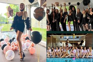 Eglė Straleckaitė jau ruošiasi vestuvėms: trankiai atšventė mergvakarį