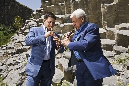 Mirė armėniško dūduko virtuozas Dživanas Gasparianas