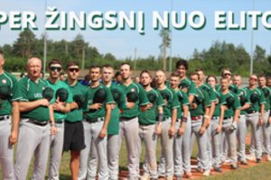 „Per žingsnį nuo elito“: pamatykite, kaip atrodė Lietuvos beisbolo rinktinės kelias atrankoje į Europos čempionatą