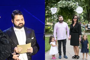 Rafailas Karpis – daugiavaikis tėvas: žmona Diana pagimdė trečią dukrą